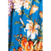 Vintage NOS Ralph Lauren Womens Swimsuit Blue with Tropical Floral Pattern Size