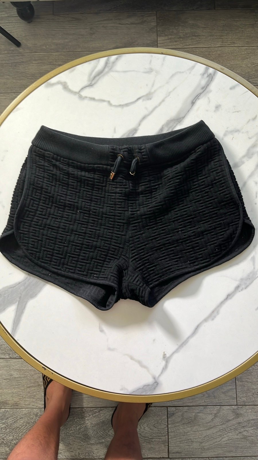 Balmain Paris Shorts Woman in Black