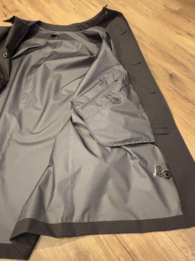 The North Face Trench Collar Coat L Nylon Gry Np62130Ex Gtx