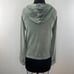 SUNDRY Olive Green Black Striped Long Sleeve Pullover Cotton Blend Hoodie Size 1