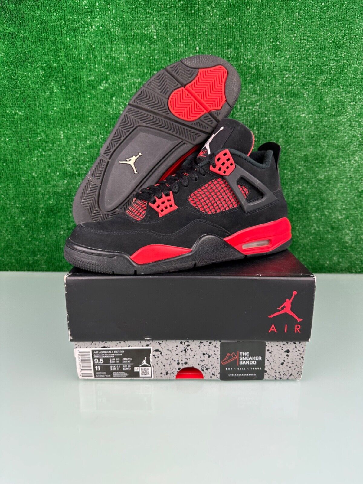 Size 9.5 - Jordan 4 Retro Mid Red Thunder