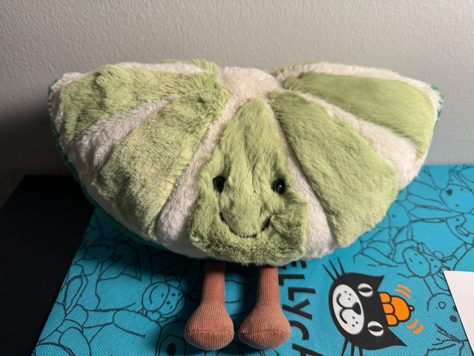 Jellycat amuseables slice of lime. BNWT, HTF (peach and clementine available)