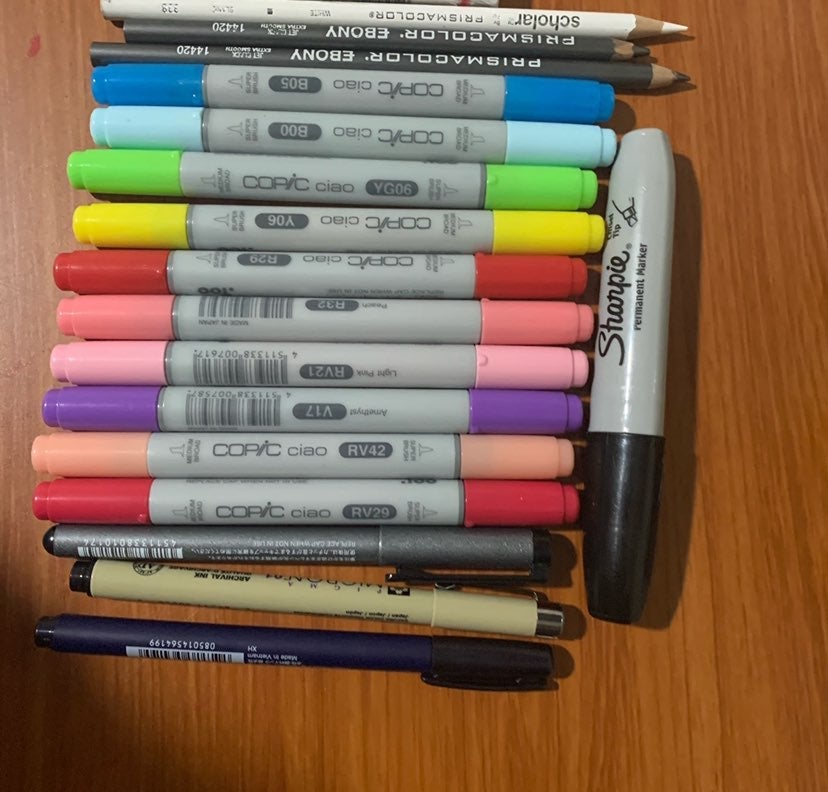 Copic Marker Lot