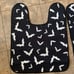 Dolls Kill Bats Bath Shower Mats Rugs Set Duo Black NWT