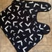 Dolls Kill Bats Bath Shower Mats Rugs Set Duo Black NWT