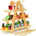 NEW 3 Tier Serving Tray Bamboo Party Serving Trays Wooden Tiered Cupcake Stand