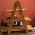 NEW 3 Tier Serving Tray Bamboo Party Serving Trays Wooden Tiered Cupcake Stand