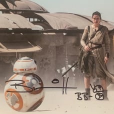 Star wars Brian Herring Autographed Bb-8