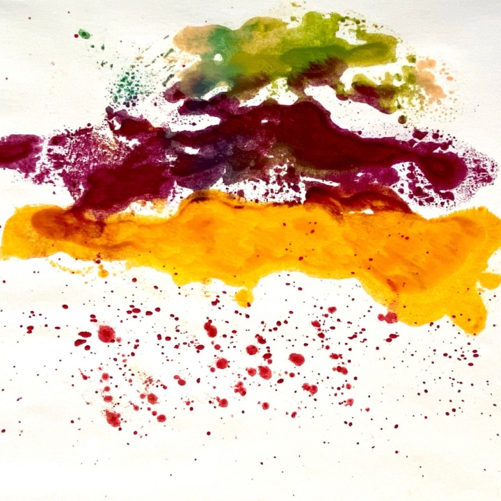 Original Art ‘Quickening’ Encaustic Wax Painting by Artist Tristina Dietz Elmes