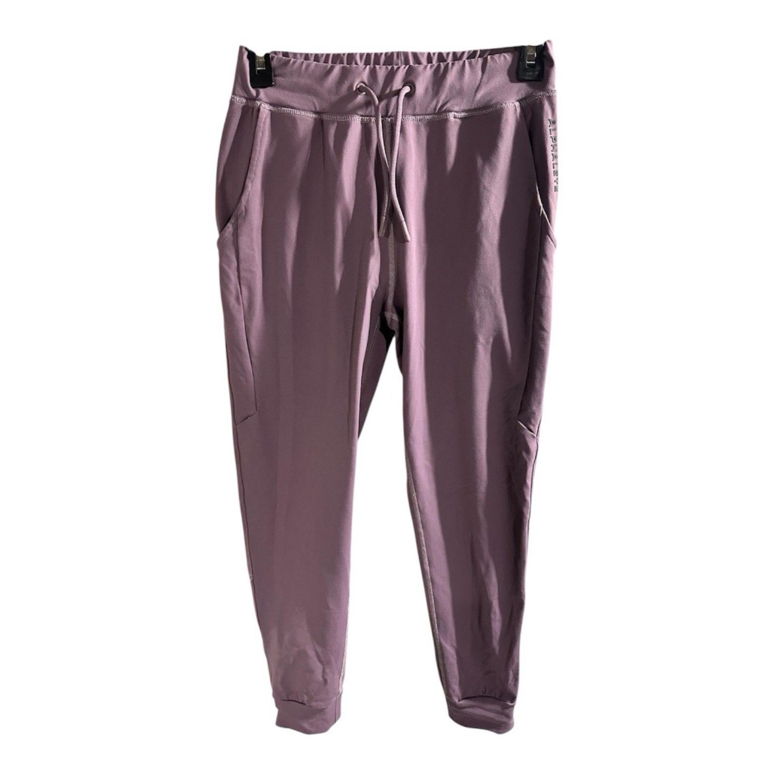 Alphalete Joggers Women's Size Small Purple Drawstring Athletic Sweats Pants