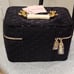 Juicy Couture Velour Heart Zip Around Traincase w/Brush Holder