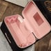 Juicy Couture Velour Heart Zip Around Traincase w/Brush Holder