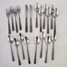 Hanford Forge FLORECIENTE Lot of 20 Pieces Forks Knives Spoons Floral Stainless