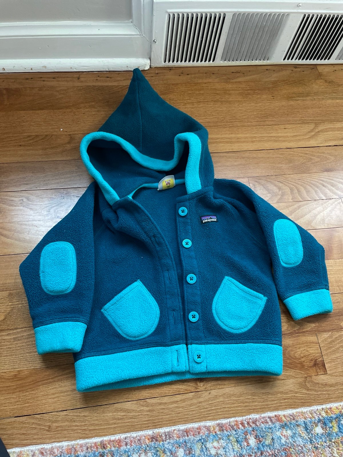 EUC Patagonia Synchilla Fleece Coat Jacket 12-18 Months