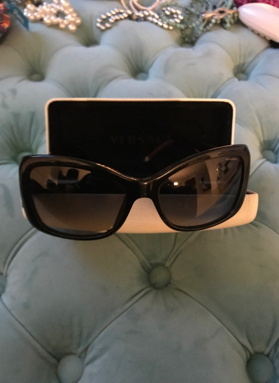 Versace Women’s Polarized Sunglasses