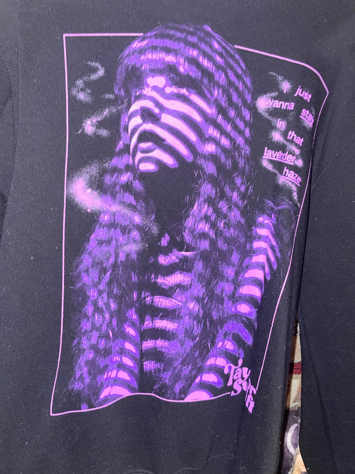 taylor swift lavender haze eras crewneck