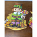 Vintage 1978 Beistle Lot 4 Thanksgiving Decorations Pilgrim 12 Die-cut Decor