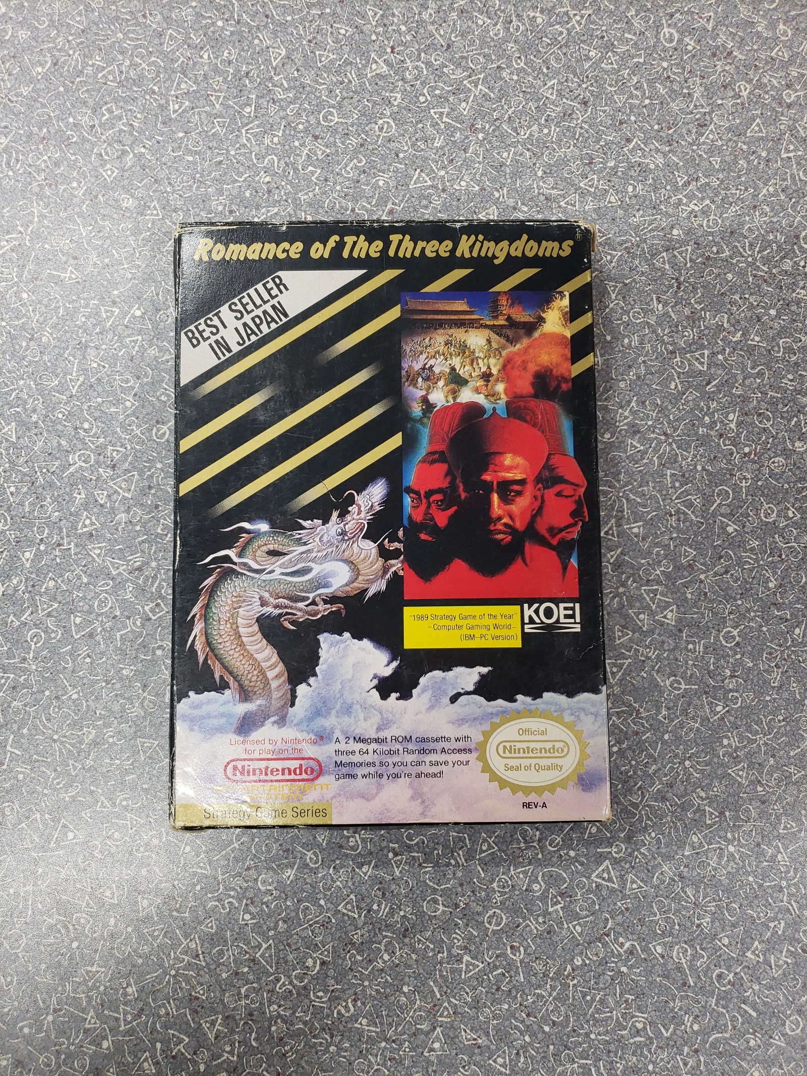 Romance of the Three Kingdoms for Nintendo NES