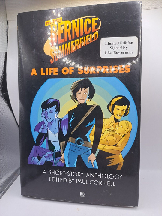 Doctor Who Benny Summerfield A Life of Surprises Signed By Lisa Bowerman