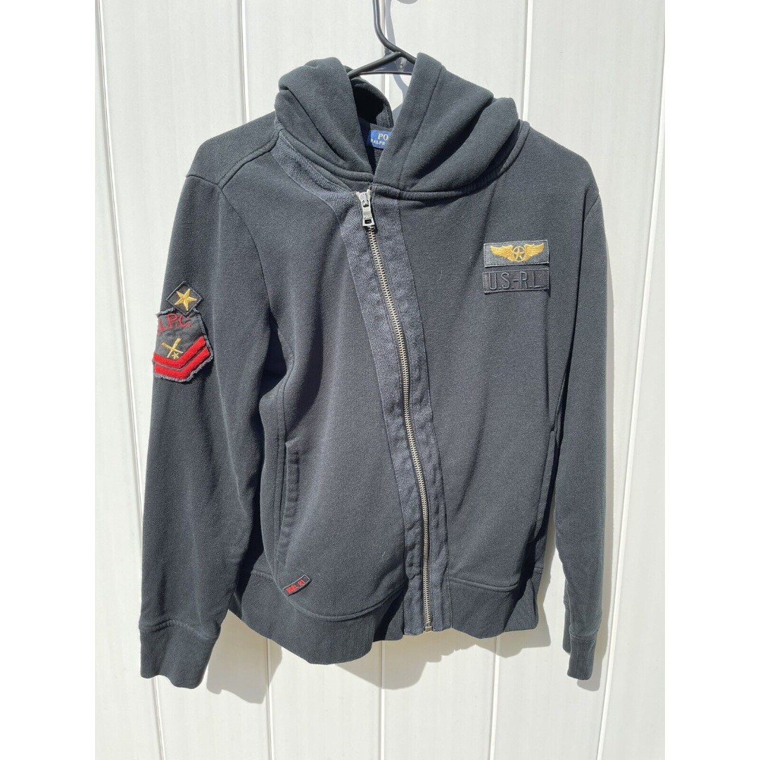 Polo Ralph Lauren Women’s R.L.P.C Wing Full Zip Hooded Jacket Size Small