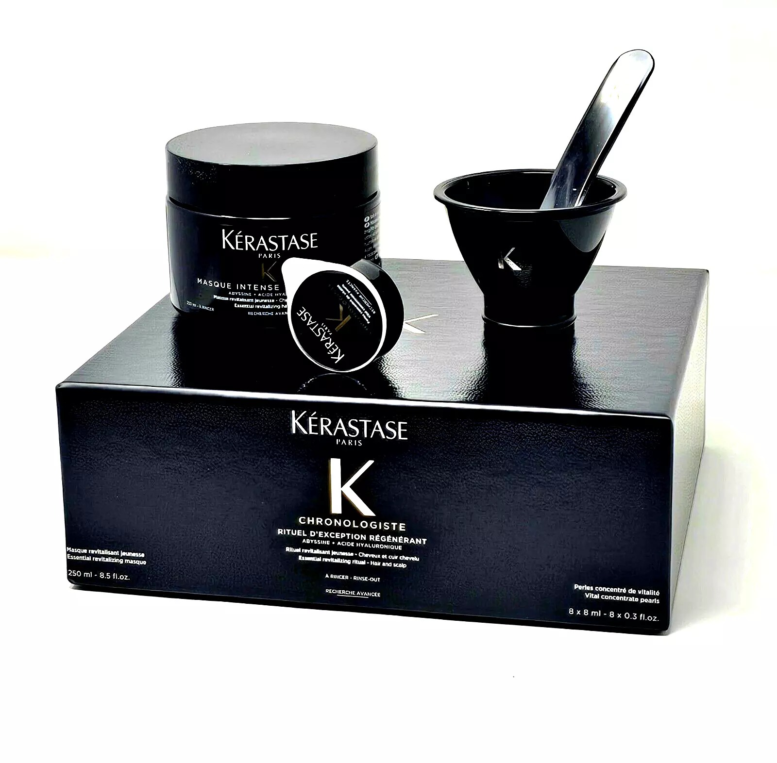 KERASTASE Chronologiste Coffret Rituel D'Exception Gift Box, Caviar Mask Pearls