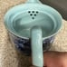 5 Piece Asian Blue Dragon Ceramic Teapot Teacup Set in Pristine Condition!