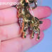 Handmade Brooch 925 fashion all Diamond White Pearl lovely lamb