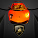Lamborghini Murcielago Orange/Black LP-670-4 SV 2.4 GHZ 1:10 Scale Car Only