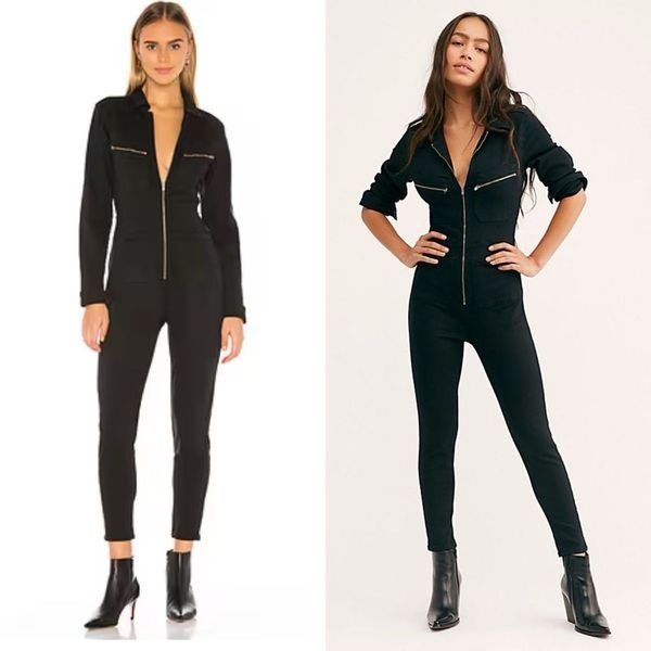 FREE PEOPLE Lennox Jumpsuit In Black Size Small