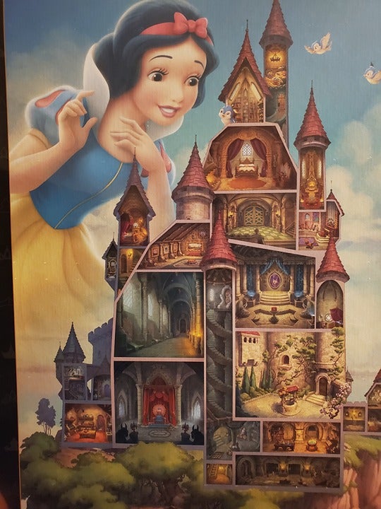 Ravensburger Disney Castle Collection Snow White 1000 Piece Jigsaw high quality Puzzle