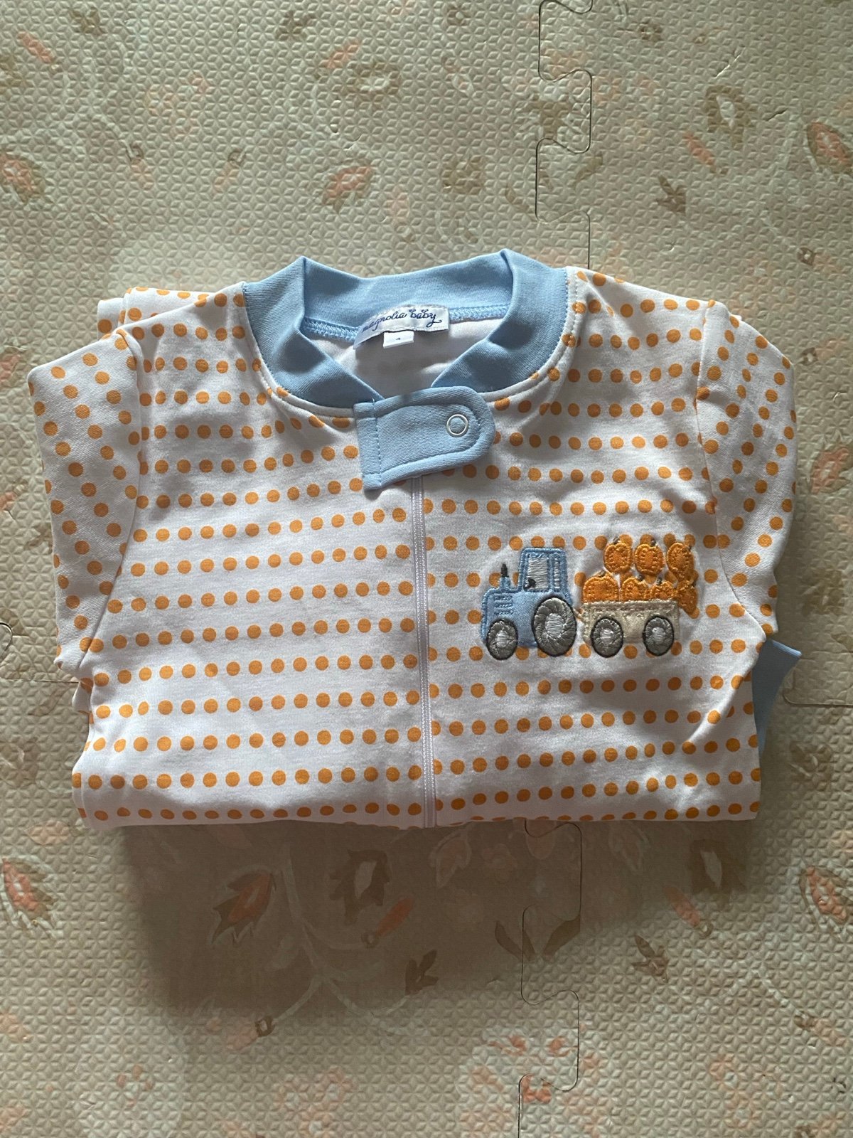 Magnolia Baby Zip Up Onesie and Button Up Onesie