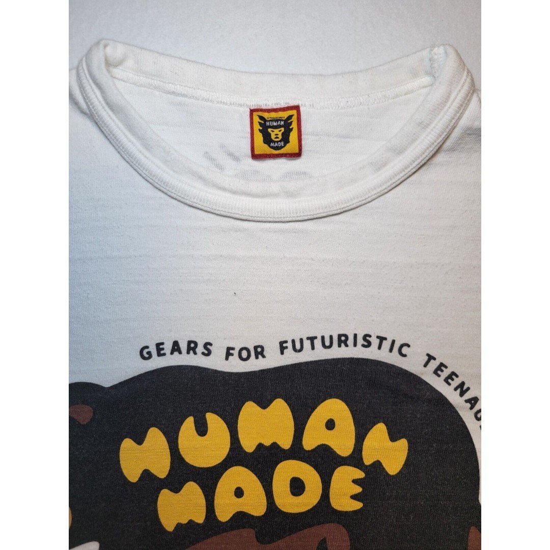 HUMAN MADE GEARS FOR FUTURISTIC TEENAGERS GRAPHIC T-SHIRT