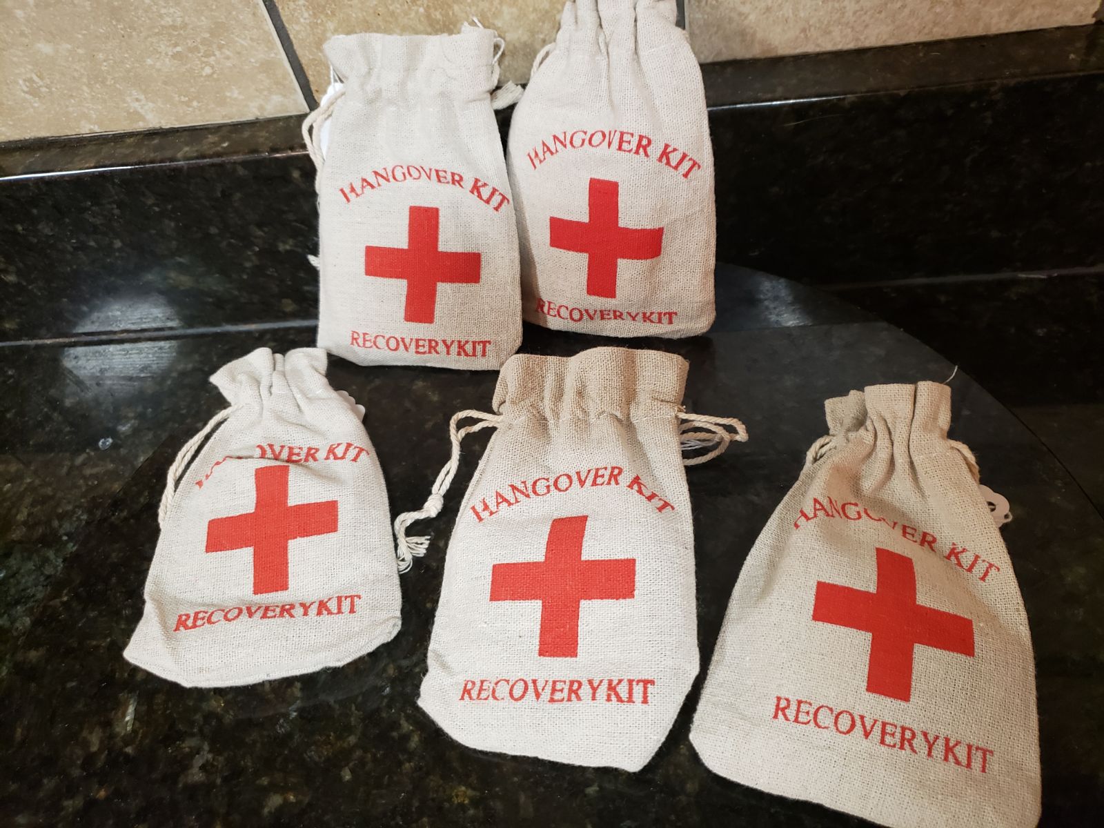 Set Of 7 Hangover Kits