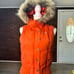 Vintage Hollister Co Puffer Vest Faux Fur Hood