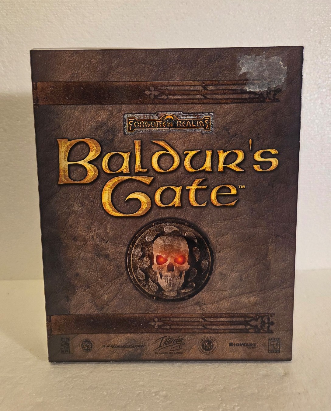 BALDUR'S GATE (1998 PC Big Box) Map, Inserts & 5 Discs Included-Great Condition