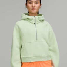 Lululemon Scuba Zip Hoodie - Creamy Mint