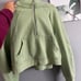 Lululemon Scuba Zip Hoodie - Creamy Mint