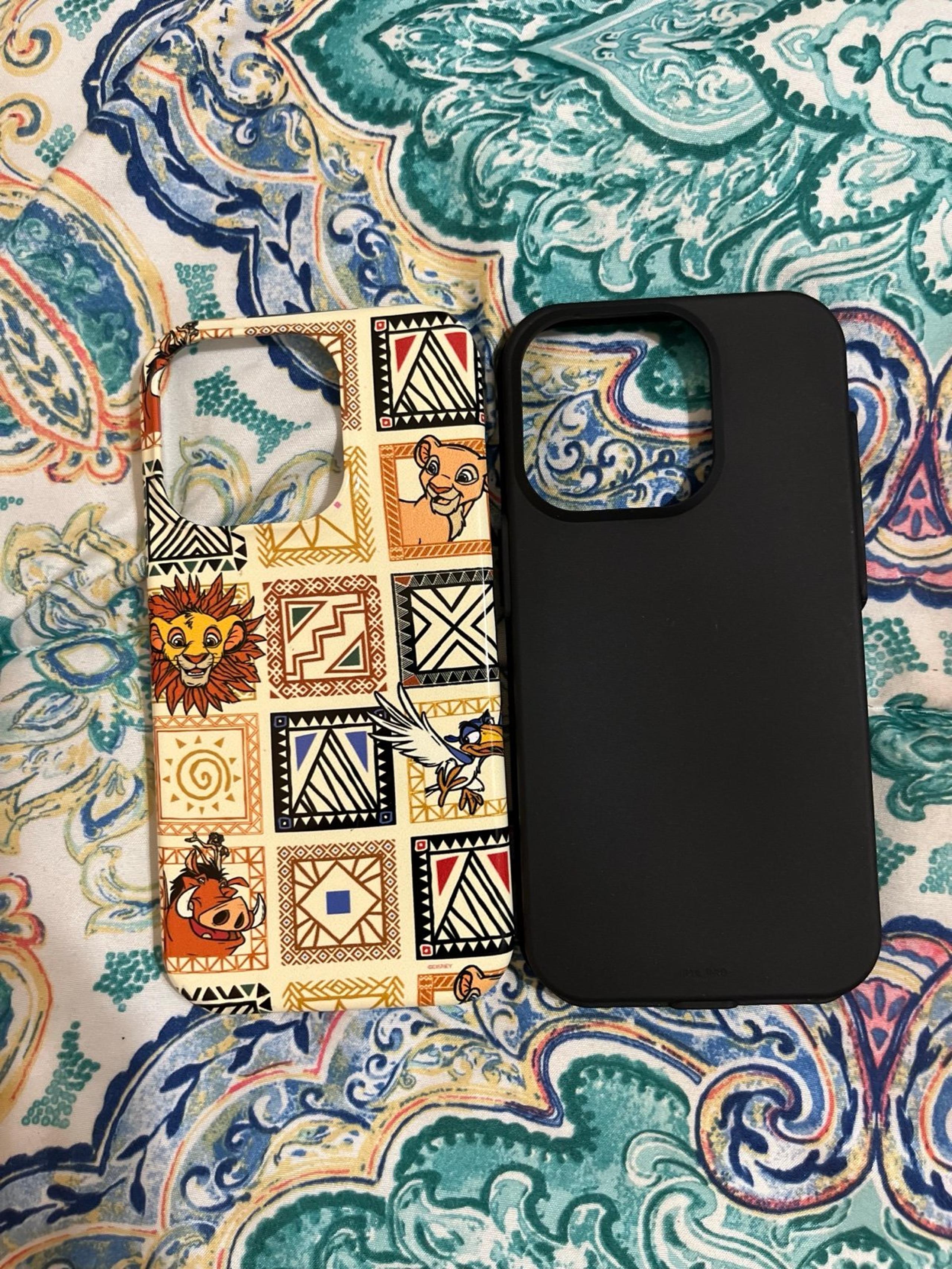 iPhone 14 Pro Disney The Lion King 30th Anniversary Simba Friends Pattern Case
