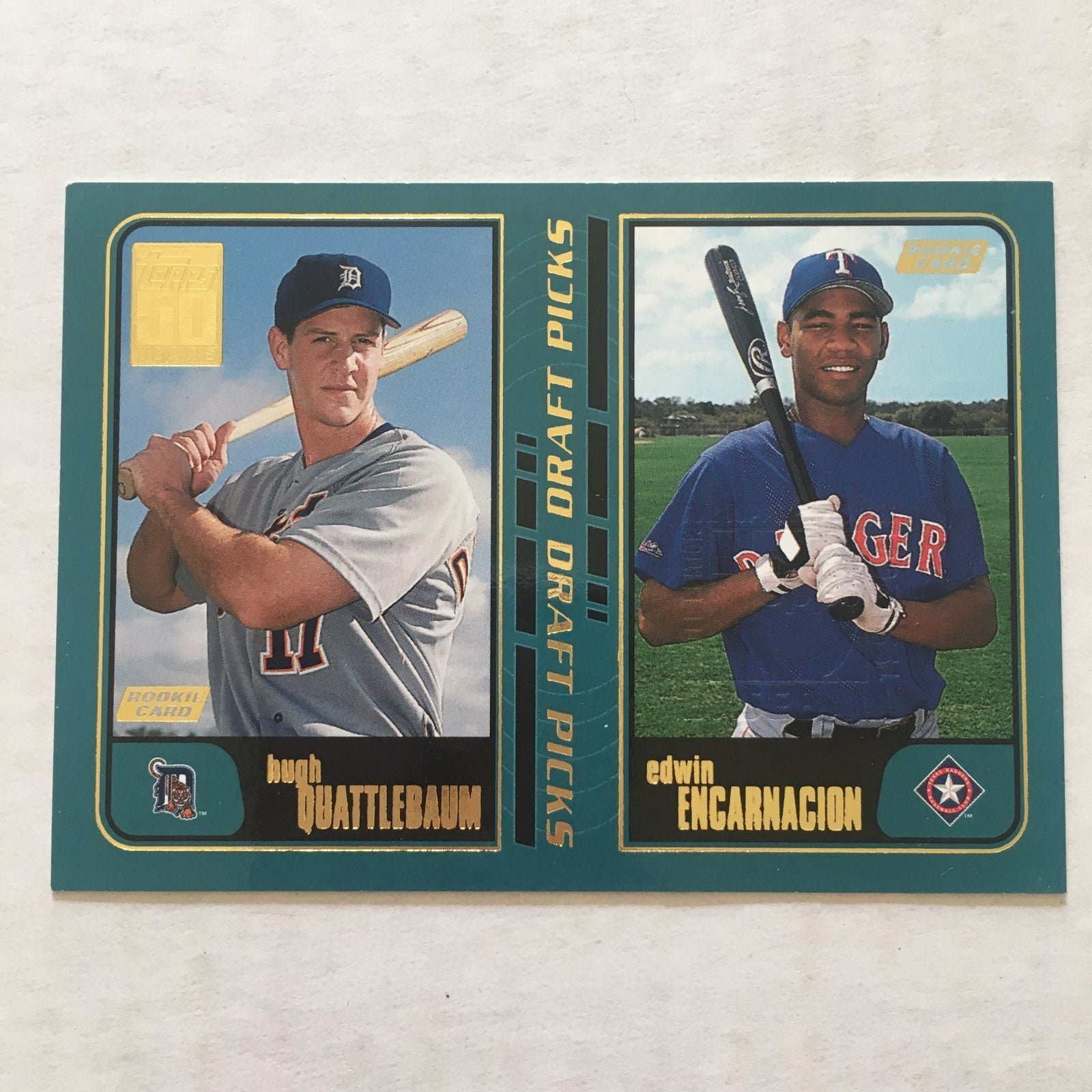 EDWIN ENCARNACION 2001 Topps EMPLOYEE #746 RC ROOKIE MLB Card /150