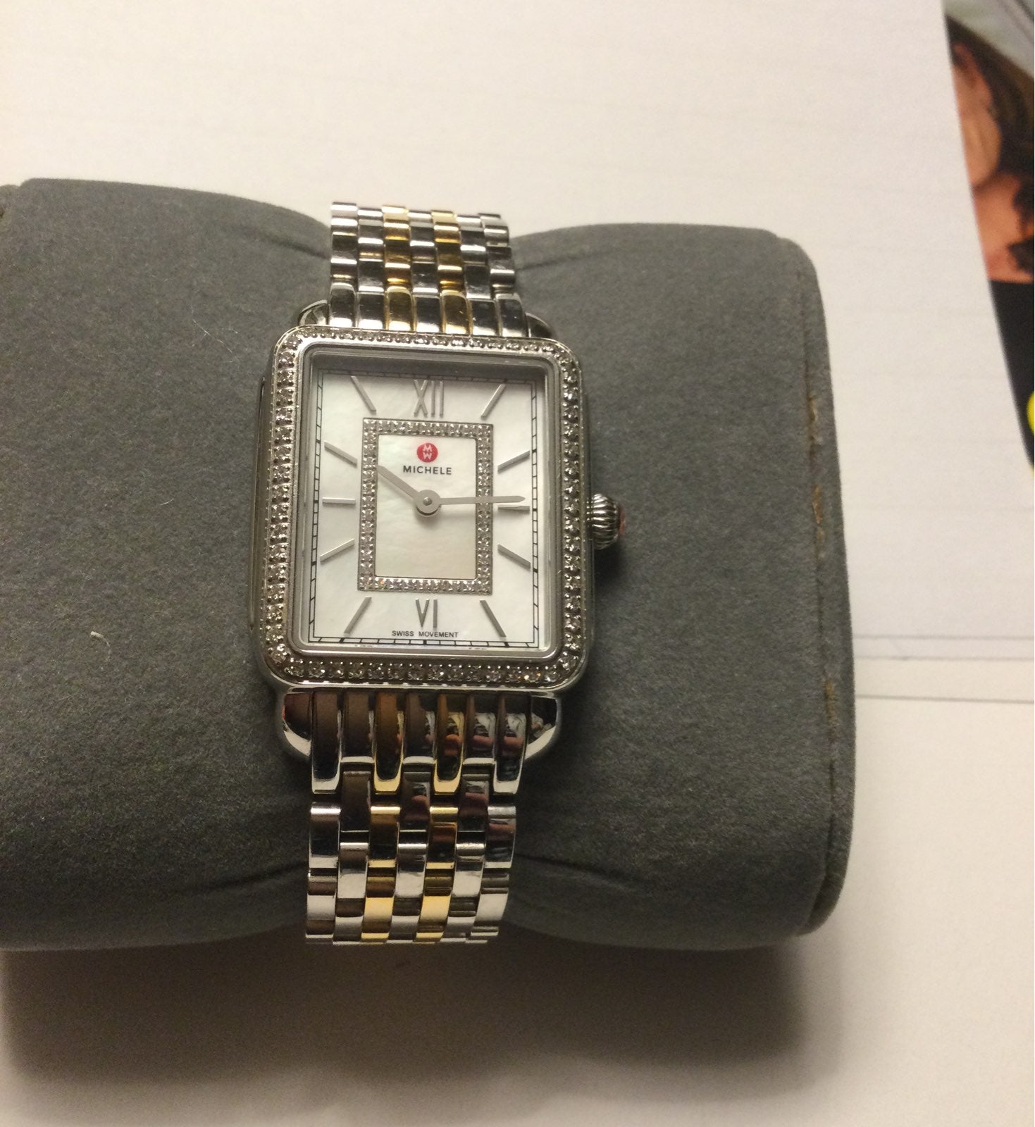 MICHELE white watches for women