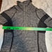 Lululemon Women's 1/2 Zip Activewear Shirt Thumbholes Mock Neck Size 12 106259