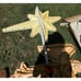Christmas Empire Hanging Blow Mold Nativity Angel Light & 2 Stars 1 W Box 39”