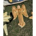Christmas Empire Hanging Blow Mold Nativity Angel Light & 2 Stars 1 W Box 39”