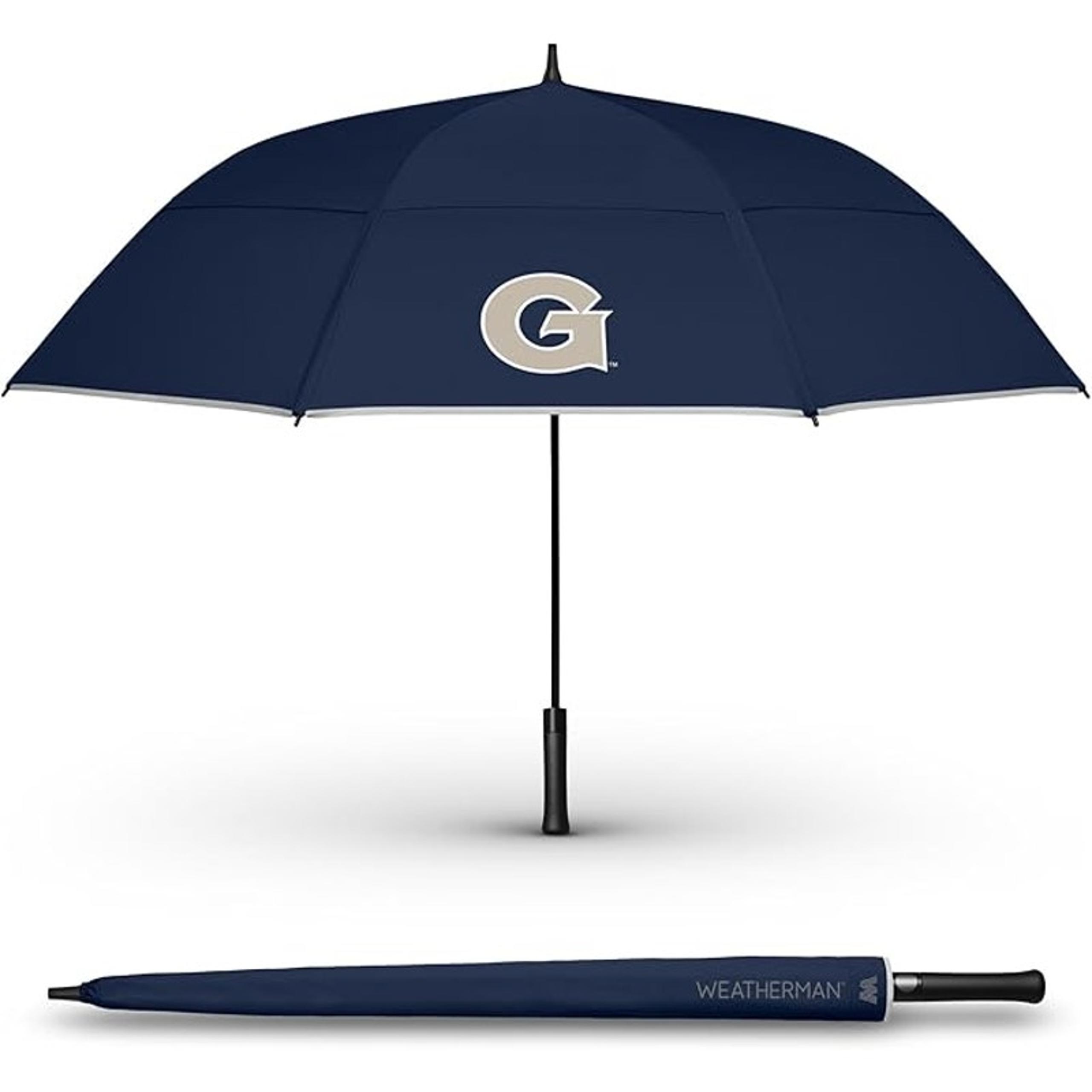 Weatherman Umbrella 68" Golf Umbrella Georgetown Hoyas NIB Retail $104