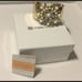 New~Susan Graver Gold Floral Cabochon Cuff Bracelet