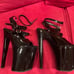 Pleaser Black 8 inch Heels Size 7…