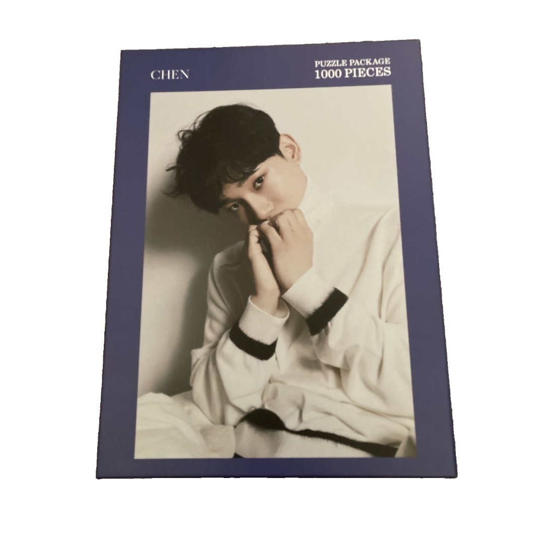 EXO KPOP CHEN PUZZLE PACKAGE 1000 PIECES **NEW *OPEN BOX**