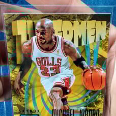 Michael Jordan 1996-1997 Skybox Z-Force Zupermen Foil Nm condition
