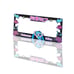 New Universal 2PCS Anime Hatsune Miku ABS Plastic Black License Plate Frame