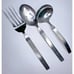 MSI Dakina Merchandise Service Stainless Meat Fork Slotted Serving Spoon Ladle 3